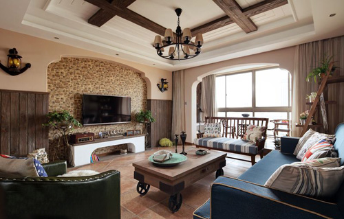 美式背景墻 為家居帶來更溫馨的感覺