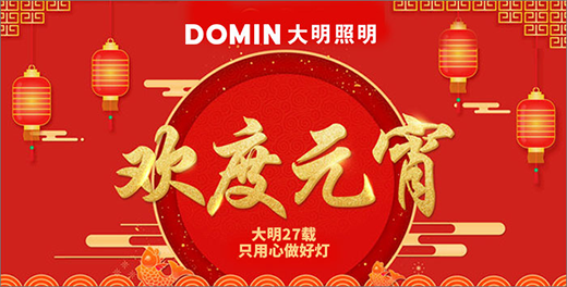 大明照明 映照元宵的火樹銀花