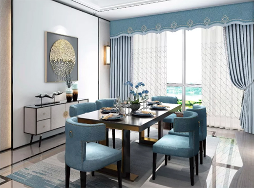 新中式輕奢窗簾，讓你的生活越來(lái)越精致