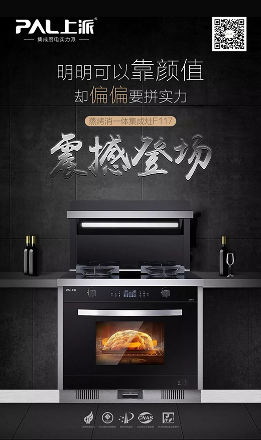 上派集成灶：你溫暖世界，我溫暖你!