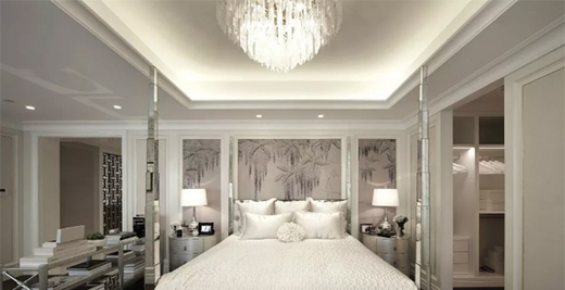 歐式風的奢華時尚，淺色古典家具烘托質(zhì)感