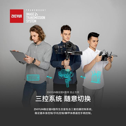 智云穩(wěn)定器配鱗甲圖傳套裝，開啟拍攝任意門