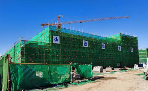 煙臺康佳大健康加速器項目完成1.3萬平方主體施工