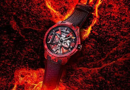 雅典表科技感十足，別與其他瑞士機(jī)械表