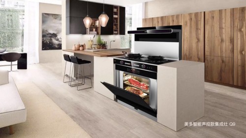美多集成灶掌控智能廚房奧義，人機(jī)交互完美詮釋新廚界