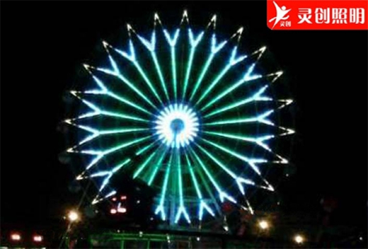 靈創(chuàng)照明|綻放一城美好，從摩天輪亮化開始