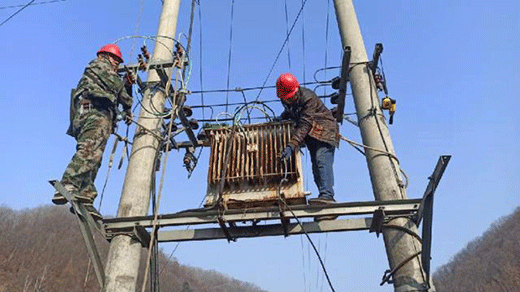 變壓器增容改造 溫暖民心促振興