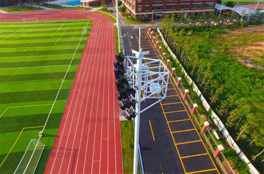 照亮運(yùn)動(dòng)風(fēng)采 柏克體育肇慶華南師范大學(xué)附屬學(xué)校體育場(chǎng)照明項(xiàng)目