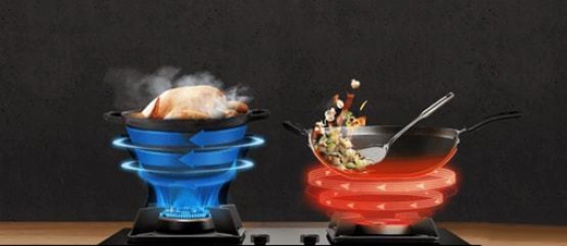 華帝魔爾鴛鴦灶BZ8352B 武炒文燉左右分區(qū)