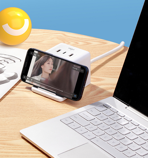 aigo無(wú)線充魔方插座：上班者的福音 商務(wù)出行的神器