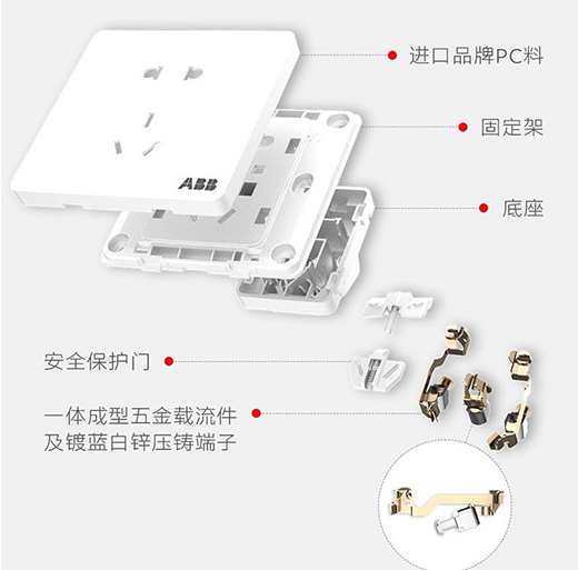 ABB推出攜致系列開(kāi)關(guān)插座