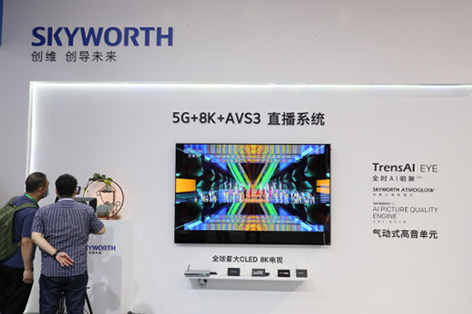 8K電視市場(chǎng)兩年走出了“陡峭”增長(zhǎng)曲線，2022年銷售有望翻番