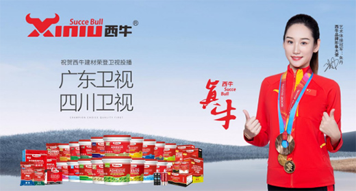 西牛建材榮登兩大衛(wèi)視頻道，開啟品牌之路新征程!