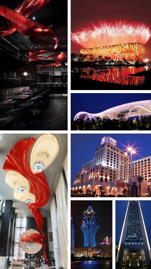 華藝照明點(diǎn)亮古鎮(zhèn)2022燈都文化嘉年華“蘇炳添體育館”正式揭牌