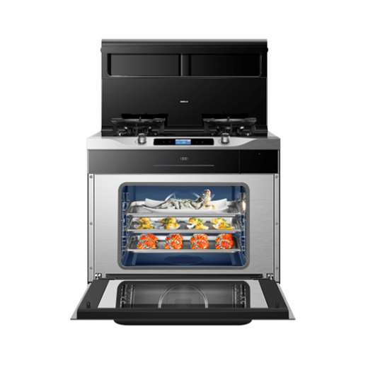 創(chuàng)新智控彩屏，老板高性能集成灶讓下廚如看圖“點”菜般輕松