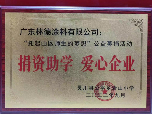 大愛無疆 同心筑夢——林德漆開展公益助學(xué)活動