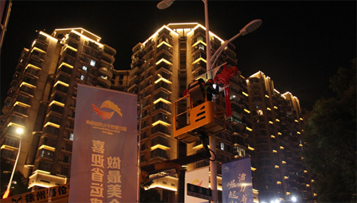 品質(zhì)之城顯魅力，以亮麗夜景續(xù)寫“金”彩