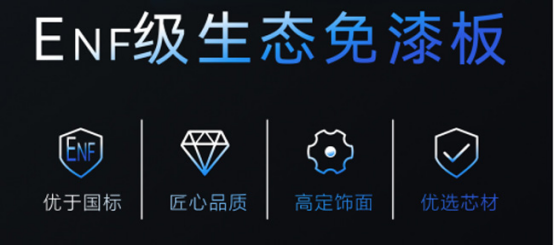 引領行業(yè)高端環(huán)保 萬象ENF級國標優(yōu)選PET柜門板