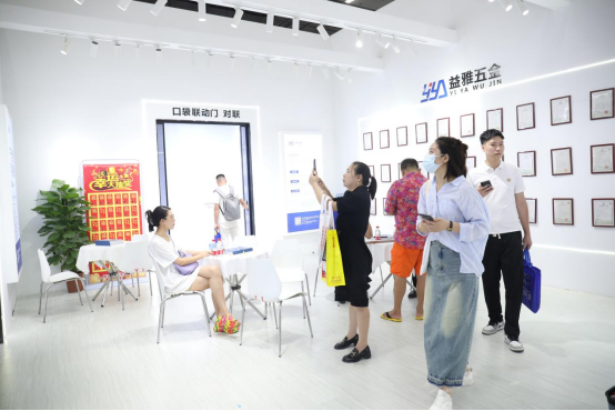 精彩呈現(xiàn):益雅五金亮相2023廣州建博會