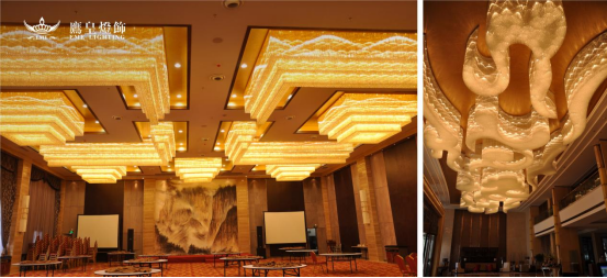 燈光映秋月，愛國情滿燈，鷹皇燈飾歡慶中秋國慶