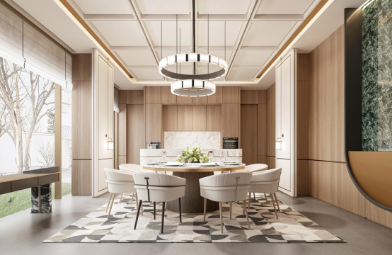 桃花村【新意景】：高端定制的盡頭，是板材的自我進(jìn)化