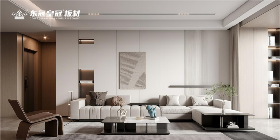 從花色到品質(zhì)，東冠皇冠板材如何讓高端家居“自帶光環(huán)”？